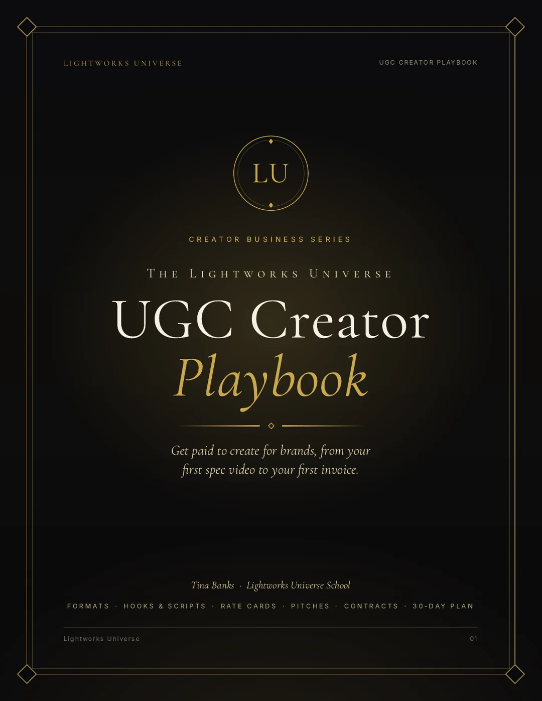 UGC Creator Playbook cover